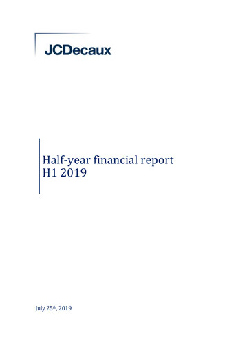 Thumbnail JCDecaux Half-year Report 2019-h1