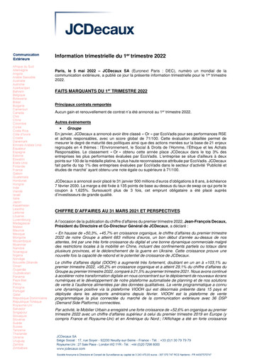 Thumbnail JCDecaux Quarterly Report 2022-q1