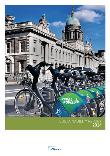 Thumbnail JCDecaux Sustainability Report 2024
