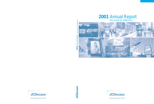 Thumbnail JCDecaux Universal Registration Document 2001