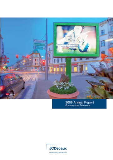 Thumbnail JCDecaux Universal Registration Document 2009