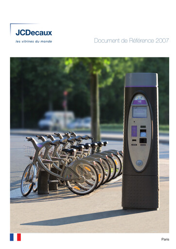 Thumbnail JCDecaux Universal Registration Document 2007