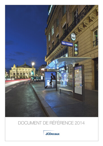 Thumbnail JCDecaux Universal Registration Document 2014