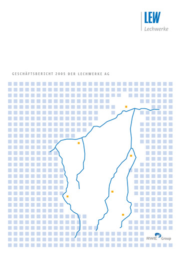 Thumbnail LEW (Lechwerke) Annual Report 2005