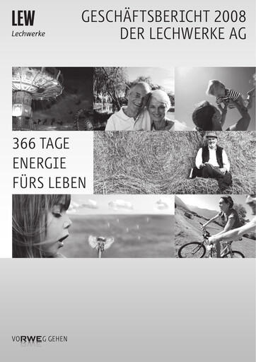 Thumbnail LEW (Lechwerke) Annual Report 2008