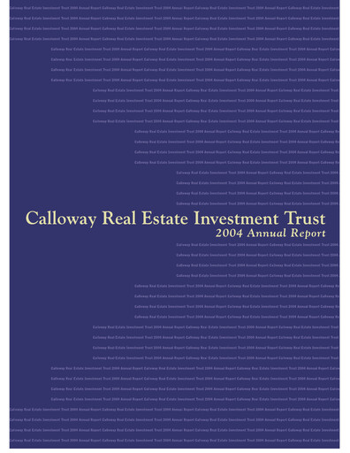 Thumbnail SmartCentres REIT Annual Report 2004