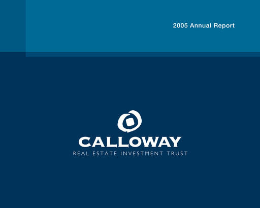 Thumbnail SmartCentres REIT Annual Report 2005