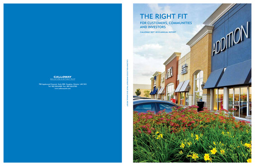 Thumbnail SmartCentres REIT Annual Report 2010