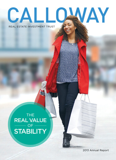 Thumbnail SmartCentres REIT Annual Report 2013