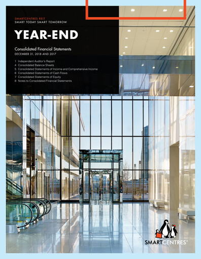 Thumbnail SmartCentres REIT Financial Statement 2018