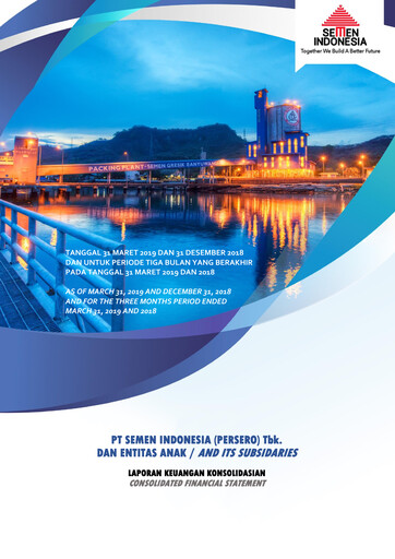 Thumbnail SIG (Semen Indonesia) Quarterly Report 2019-q1