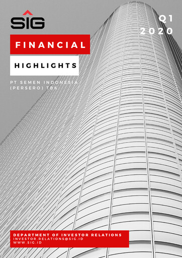 Vorschaubild SIG (Semen Indonesia) Quartalsbericht 2020-q1