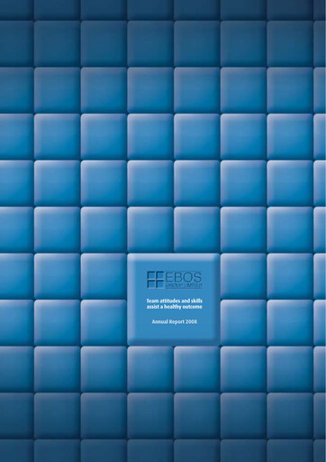 Thumbnail Ebos Group Annual Report 2008