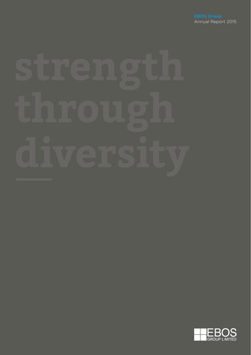 Thumbnail Ebos Group Annual Report 2015