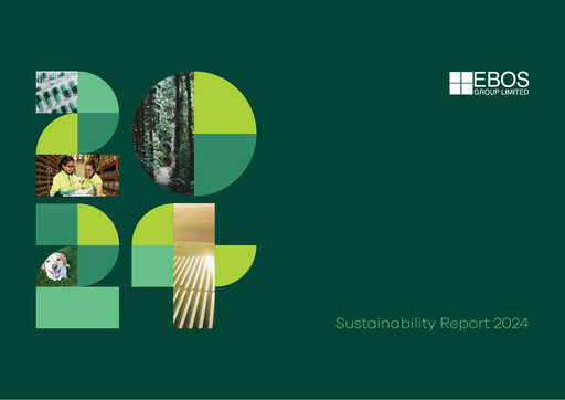 Thumbnail Ebos Group Sustainability Report 2024