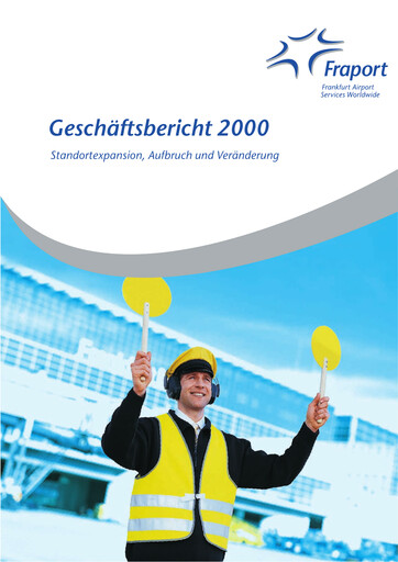 Thumbnail Fraport Annual Report 2000