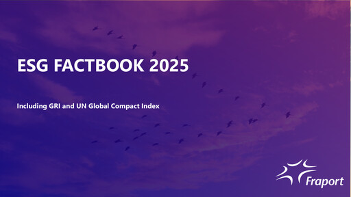Thumbnail Fraport ESG Report 2025