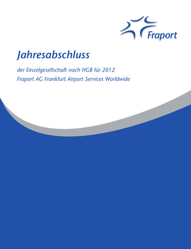 Thumbnail Fraport Financial Statement 2012