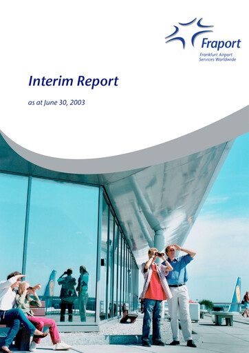 Miniature Fraport Rapport semestriel 2003-h1