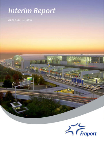 Miniature Fraport Rapport semestriel 2008-h1
