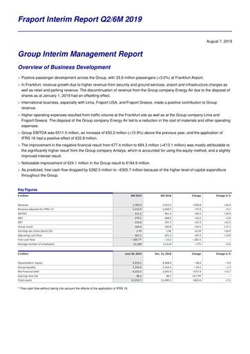 Miniature Fraport Rapport semestriel 2019-h1