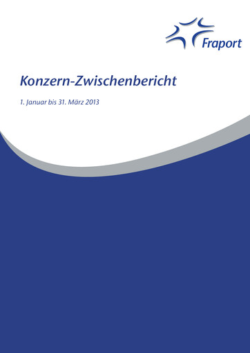 Thumbnail Fraport Quarterly Report 2013-q1