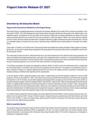 Thumbnail Fraport Quarterly Report 2021-q1