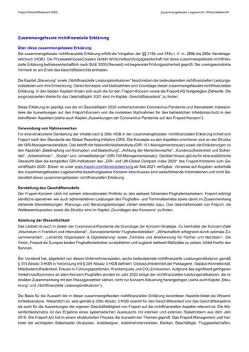 Thumbnail Fraport Sustainability Report 2020