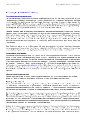 Thumbnail Fraport Sustainability Report 2021