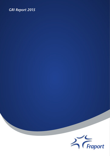 Miniature Fraport Rapport de durabilité 2015