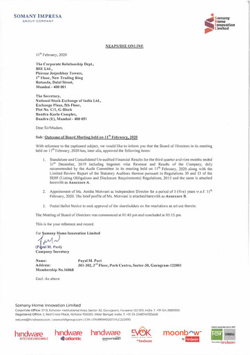 Thumbnail Hindustan Sanitaryware & Industries Quarterly Report 2019-q3