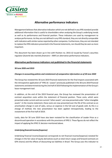 Vorschaubild Casino Guichard-Perrachon Halbjahresbericht 2020-h1