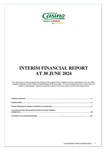 Vorschaubild Casino Guichard-Perrachon Halbjahresbericht 2024-h1