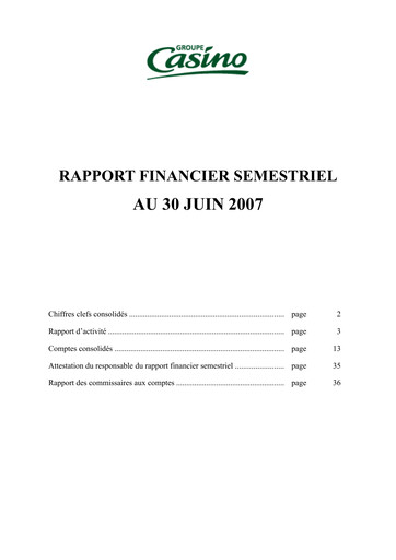 Thumbnail Casino Guichard-Perrachon Half-year Report 2007-h1