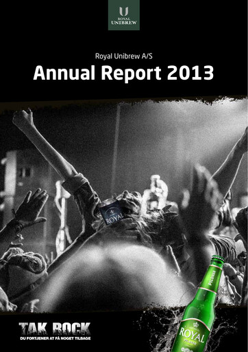 Thumbnail Royal Unibrew
 Annual Report 2013