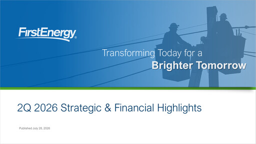 Thumbnail FirstEnergy Quarterly Report 2026-q2