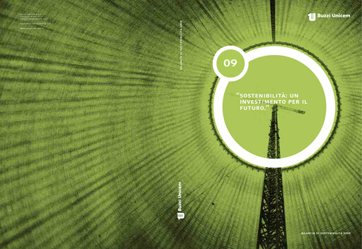 Miniature Buzzi Unicem
 Rapport de durabilité 2009