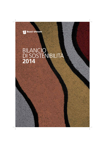 Miniature Buzzi Unicem
 Rapport de durabilité 2014