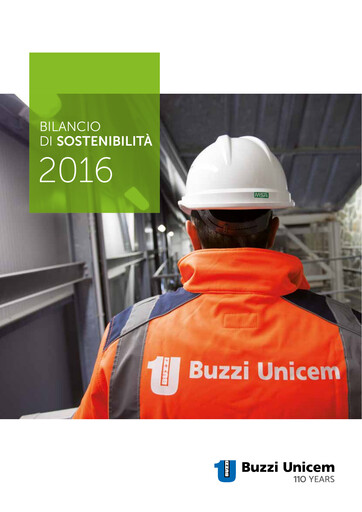 Miniature Buzzi Unicem
 Rapport de durabilité 2016