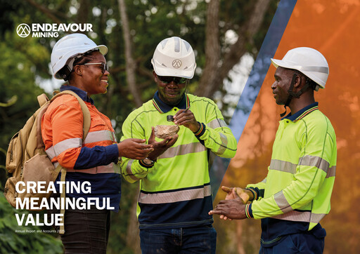 Miniature Endeavour Mining Rapport annuel 2025