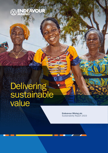 Thumbnail Endeavour Mining Sustainability Report 2023