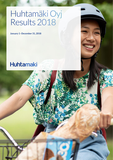 Thumbnail Huhtamäki Financial Statement 2018