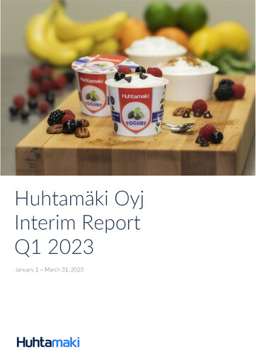 Miniature Huhtamäki Rapport trimestriel 2023-q1