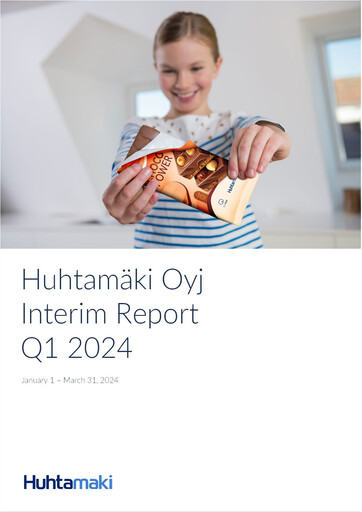 Miniature Huhtamäki Rapport trimestriel 2024-q1
