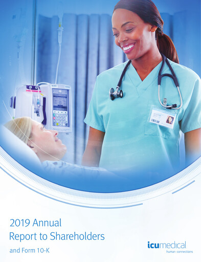 Thumbnail ICU Medical
 Annual Report 2019