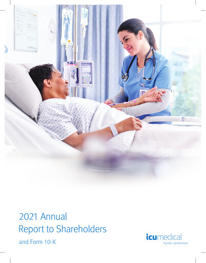 Thumbnail ICU Medical
 Annual Report 2021