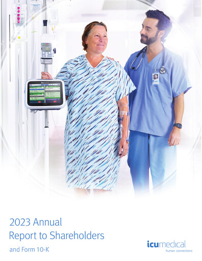 Thumbnail ICU Medical
 Annual Report 2023