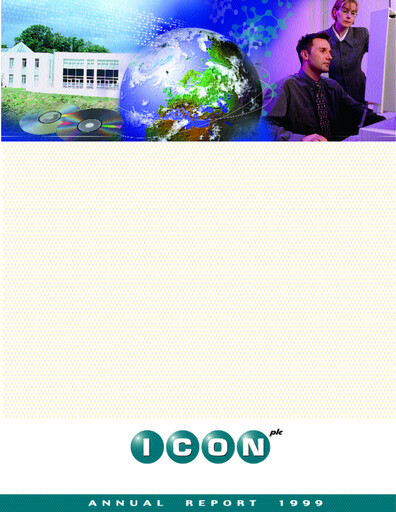 Thumbnail ICON plc Annual Report 1999