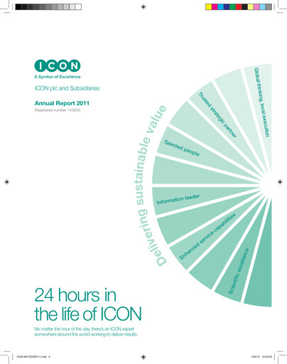 Thumbnail ICON plc Annual Report 2011