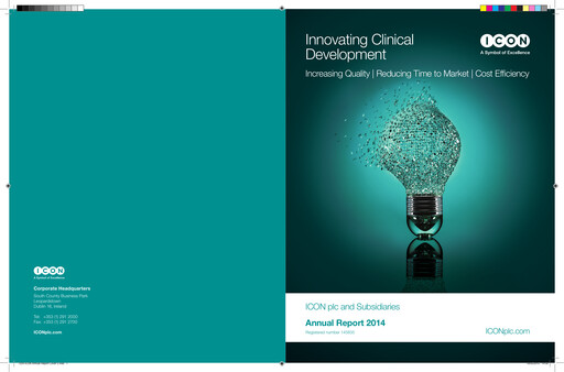 Thumbnail ICON plc Annual Report 2014